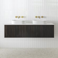 Clifton Ensuite 1500mm Wall Hung Double Vanity